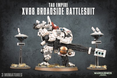 Warhammer 40k Tau Empire XV88Broadside Battlesuit