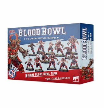 Blood Bowl Khorne Team The Skull-tribe Slaughterers