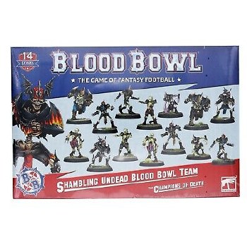 Blood Bowl Shambling Undead Team The Champions of Death