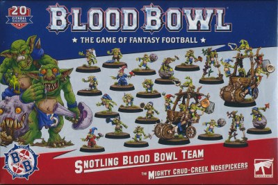 Blood Bowl Snotling Team The Mighty Crud-Creek Nosepickers