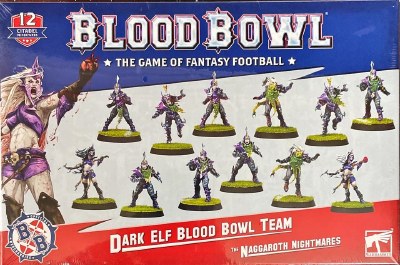Blood Bowl Dark Elf Team The Naggaroth Nightmares