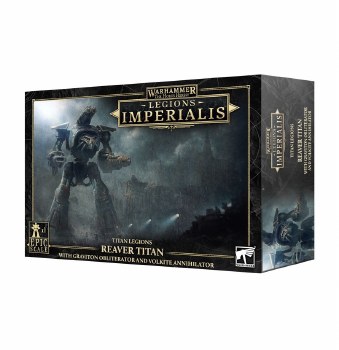 Warhammer The Horus Heresy Legions Imperialis Titan Legions Reaver Titan Graviton Obliterator
