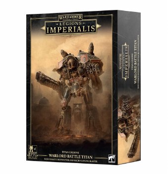 Warhammer The Horus Heresy Legions Imperialis Titan Legions Warlord Battle Titan WIth Volkite Destructor