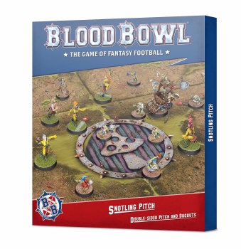 Blood Bowl Snotlings Double-Sided Pitch and Dugouts