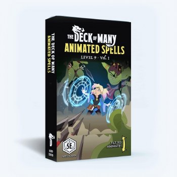 The Deck of Many Animated Spells LVL9 Vol. 1 5E