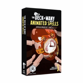 The Deck of Many Animated Spells Spellcraft 5E EN