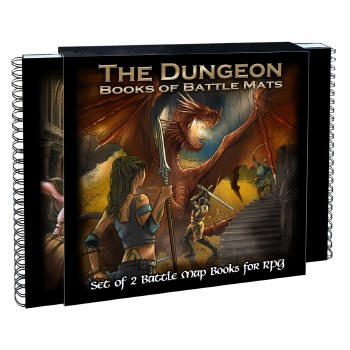 Books of Battle Mats The Dungeon EN
