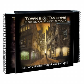 Books of Battle Mats Towns & Taverns EN