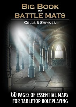 Big Book of Battle Mats Cells & Shrines EN