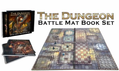Books of Battle Mats The Dungeon EN