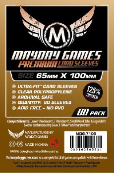 Mayday Games Magnum Ultra Fit Sleeves 65 x 100mm (80)