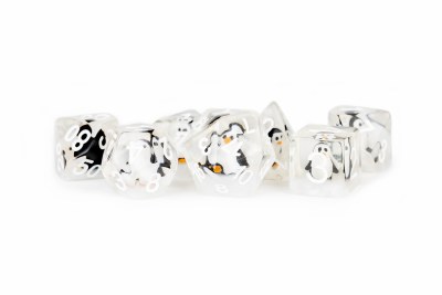 FanRoll Resin Poly Dice Set 16mm Penguin
