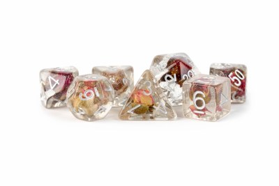 FanRoll Resin Poly Dice Set 16mm Rose