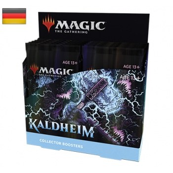 Magic Kaldheim Collector Booster Display Deutsch