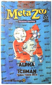 MetaZoo Cryptid Nation 2nd Edition Alpha Iceman Theme Deck E