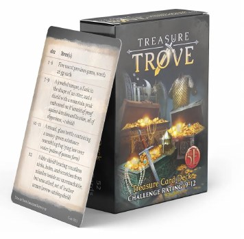 D&D Treasure Trove Treasure Card Deck CR 9 - 12 EN