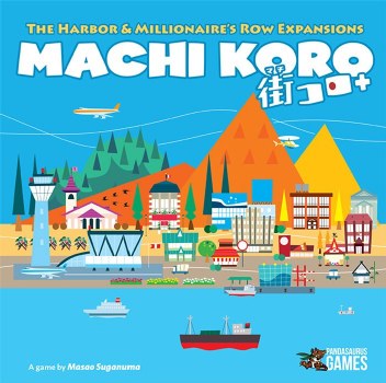 Machi Koro 5th Ani. Harbor & Millionaires Row Expansion EN