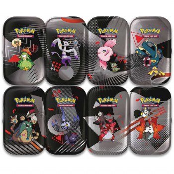 Pokémon Scarlet & Violet Black Bolt / White Flare Mini Tin Set EN (8)