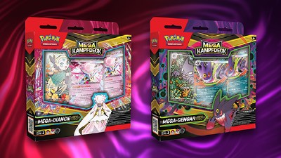 Pokémon Mega-Kampfdecks Mega-Gengar‑ex / Mega-Diancie‑ex DE