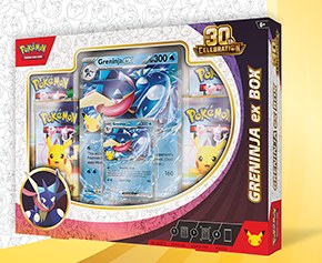 Pokémon 30th Celebration ex Box Greninja EN