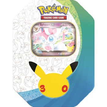 Pokémon 30th Celebration ex Tin Sylveon EN