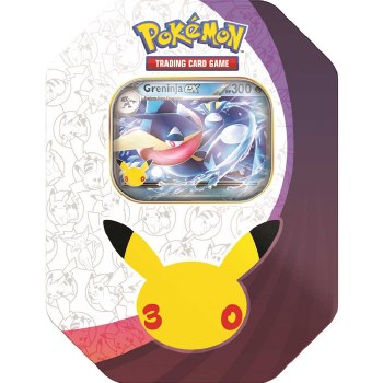 Pokémon 30th Celebration ex Tin Greninja EN