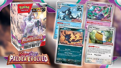 Pokémon Scarlet & Violet Paldea Evolved Buid & Battle Box EN