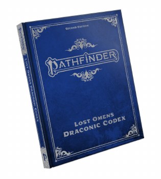 Pathfinder 2nd Edition Lost Omens Draconic Codex Special Edition EN