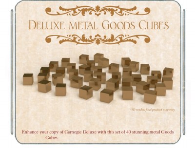 Carnegie Deluxe Metal Goods Cubes Kickstarter Edition EN