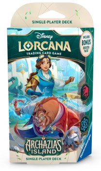 Disney Lorcana Archazias Island Starter Deck Belle (Ruby/Sapphire) EN