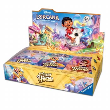 Disney Lorcana Die Stadt Hyperia Booster Display (24) DE PREORDER
