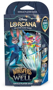 Disney Lorcana Whispers in the Well Starter Deck Sapphire/Steel EN
