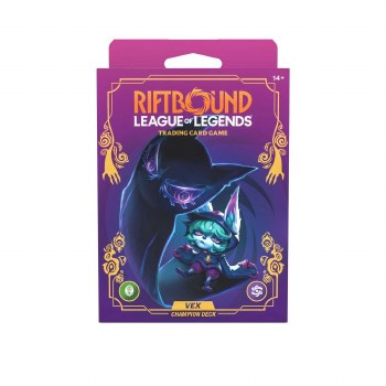 Riftbound League Of Legends TCG Unleashed Champion Deck Vex EN
