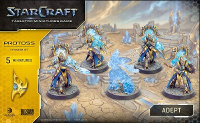 StarCraft Tabletop Miniatures Game Protoss Adept EN