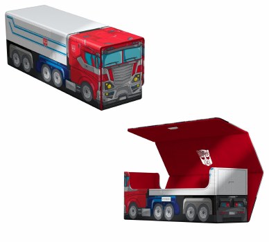Squaroes Collectors Case Transformers Optimus Prime Truck 400+