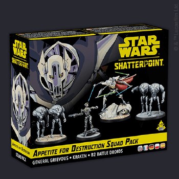 Star Wars Shatterpoint Appetite For Destuction Squad Pack