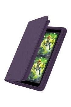 UltGuard XenoSkin 8 Pocket Zipfolio Purple (160)
