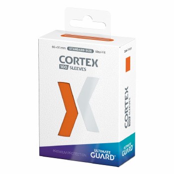 Ultimate Guard Cortex Sleeves Standard Size Orange (100)