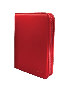UP Vivid 4 Pocket Pro Binder Red
