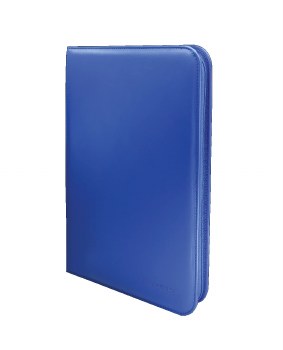 UP Vivid 9 Pocket Zippered Pro Binder Dark Blue