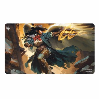 Ultra Pro Outlaws of Thunder Junction Playmat White