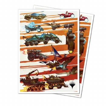 Ultra Pro APEX Sleeves Aetherdrift Finish Line Key Art 105ct