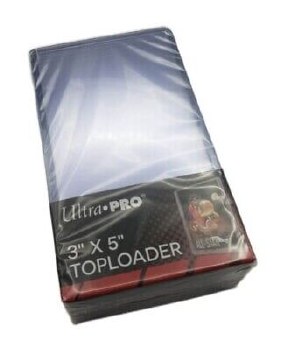 Ultra Pro TopLoader 3" x 5" 25pcs