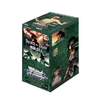 Weiss Schwarz Attack on Titan Volume 2 Display EN