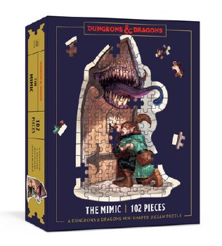 D&D Mini Shaped Jigsaw Puzzle The Mimic Edition (102)