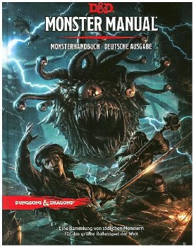 D&D Monster Manual Monsterhandbuch Deutsch