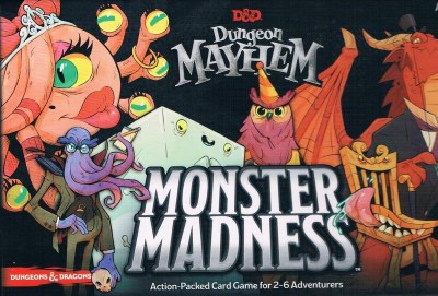 D&D Dungeon Mayhem Monster Madness English