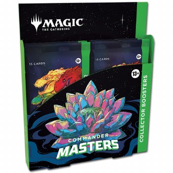 Magic Commander Masters Collector Booster Box EN