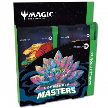 Magic Commander Masters Sammler Booster Box DE