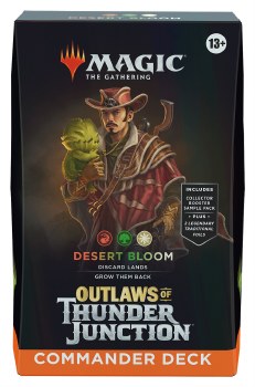 Magic Outlaws of Thunder Junction Desert Bloom Commander EN